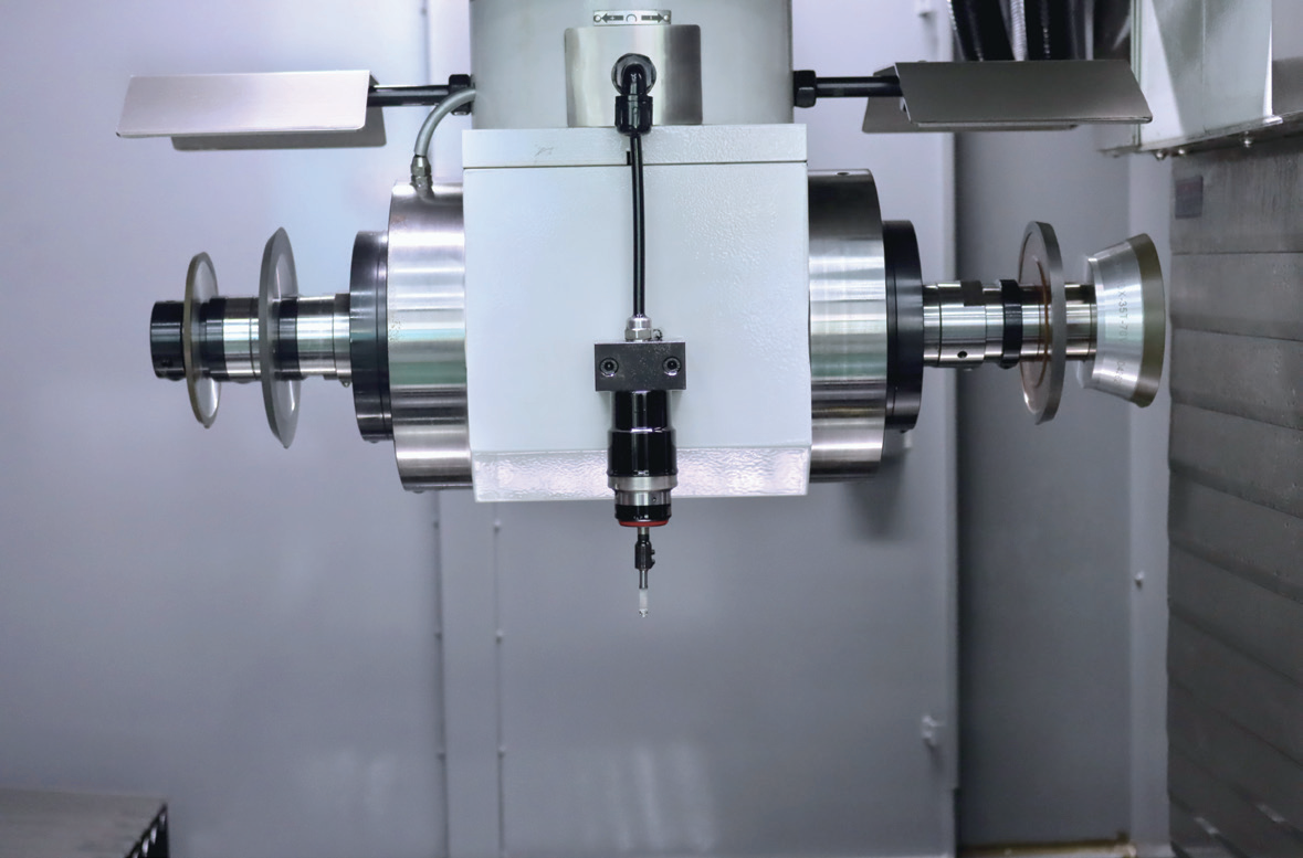 Trục mang đá máy mài dao cụ CNC 5 trục QD 580